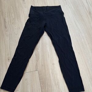 Lululemon Athletica Black Leggings High Waist Full-Length